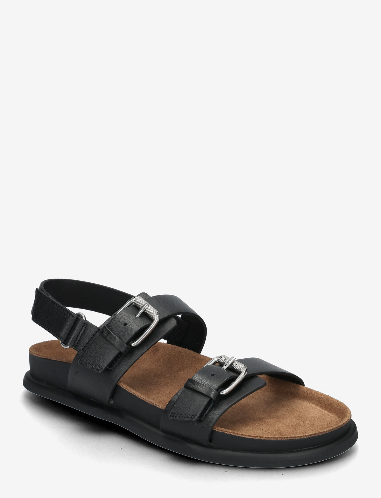 VAGABOND - EFFIE - flat sandals - black - 0