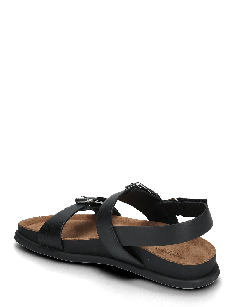 VAGABOND - EFFIE - platta sandaler - black - 2