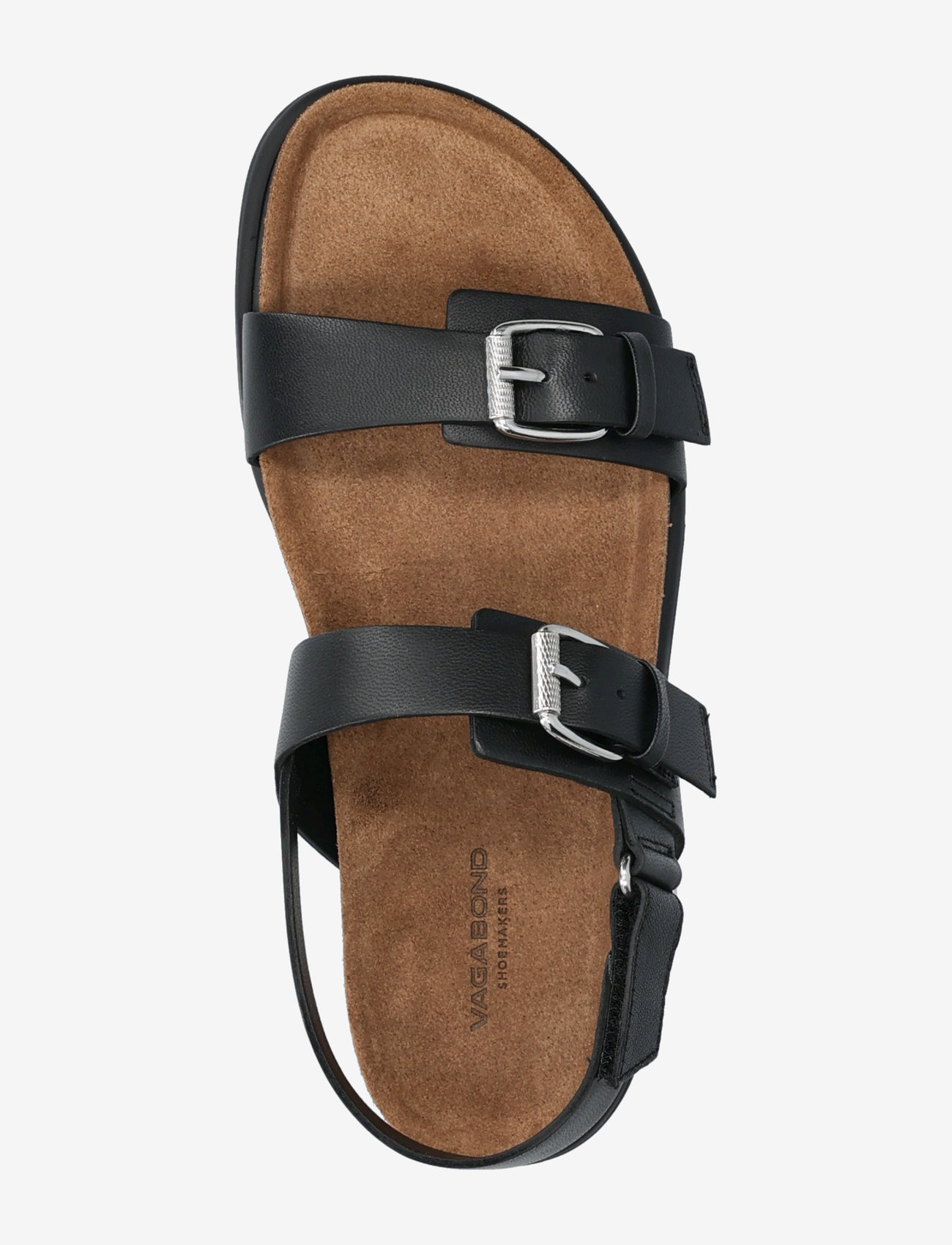 VAGABOND - EFFIE - flat sandals - black - 3