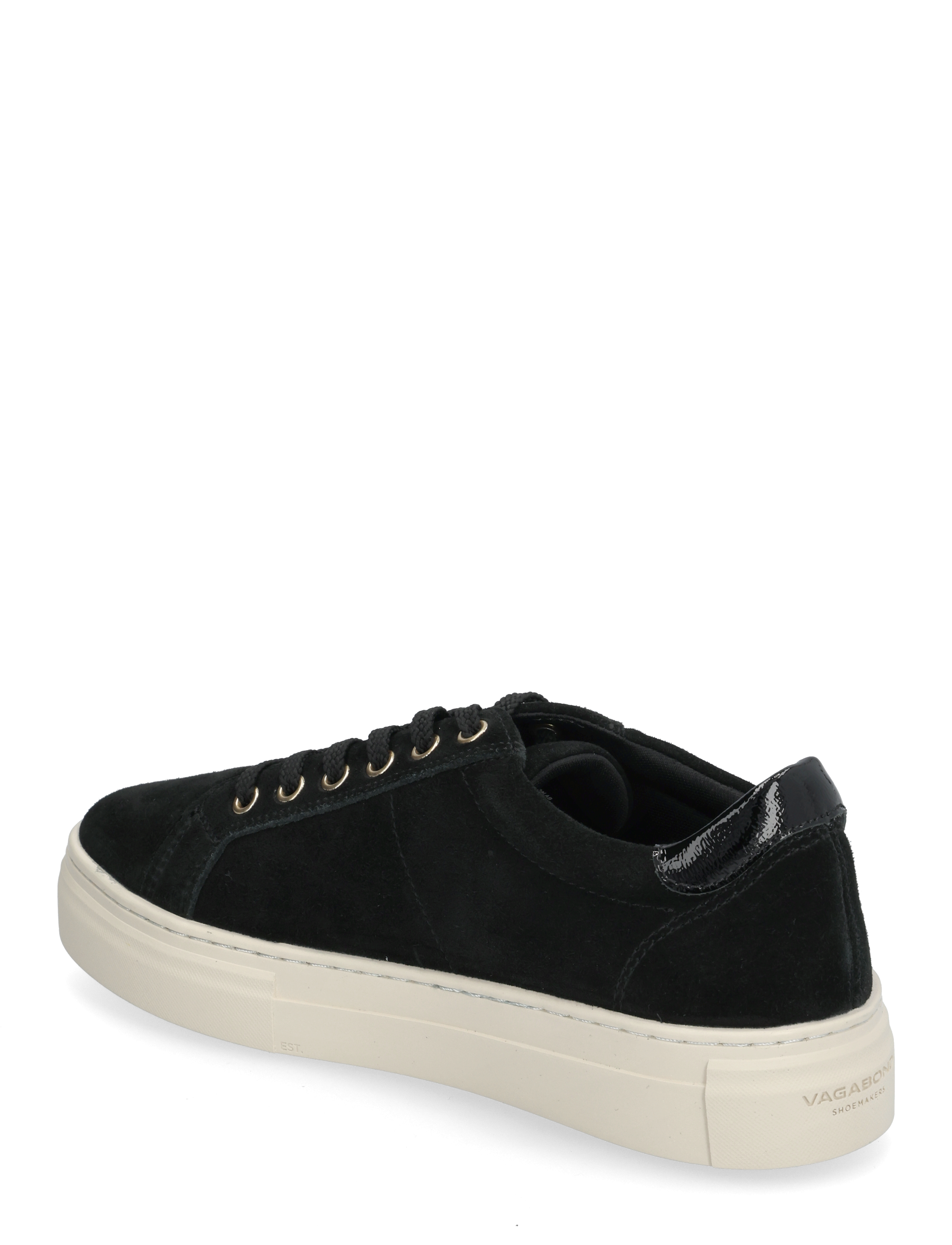 VAGABOND - ZOE PLATFORM - madala säärega tossud - black - 2