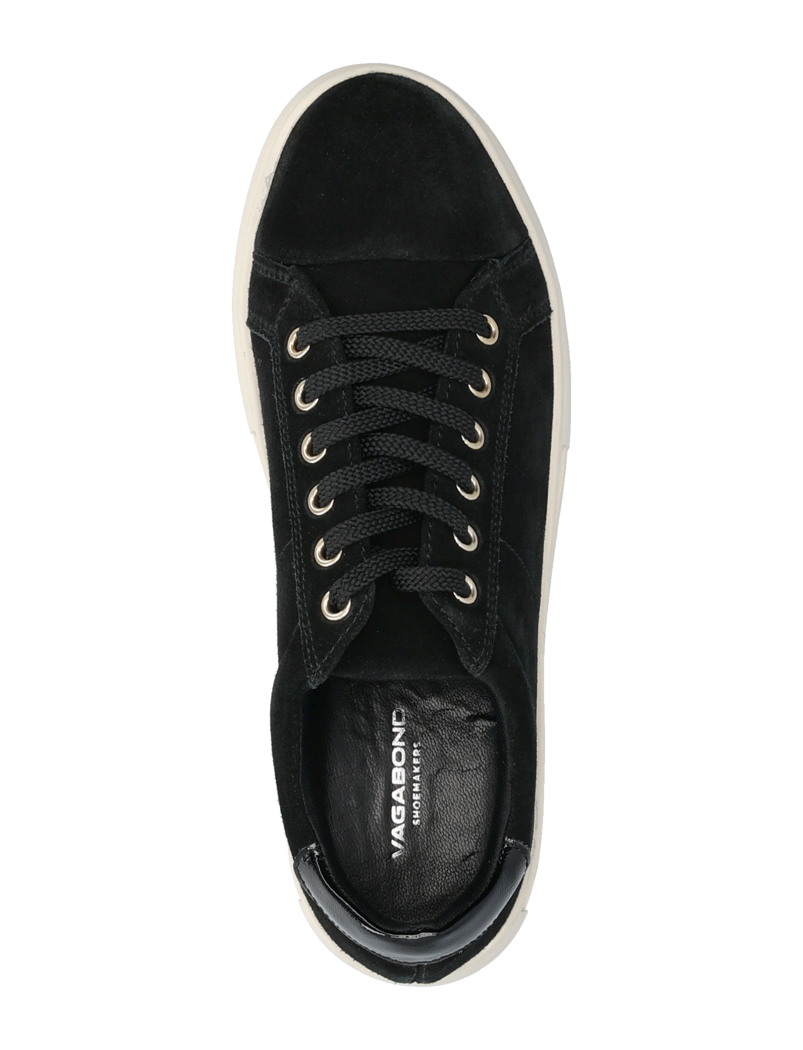 VAGABOND - ZOE PLATFORM - madala säärega tossud - black - 3
