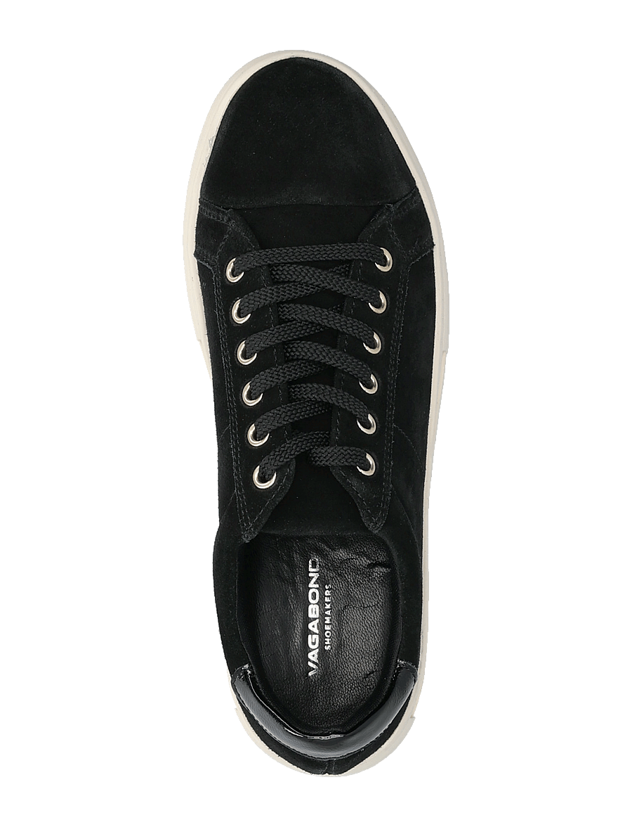 VAGABOND - ZOE PLATFORM - madala säärega tossud - black - 3