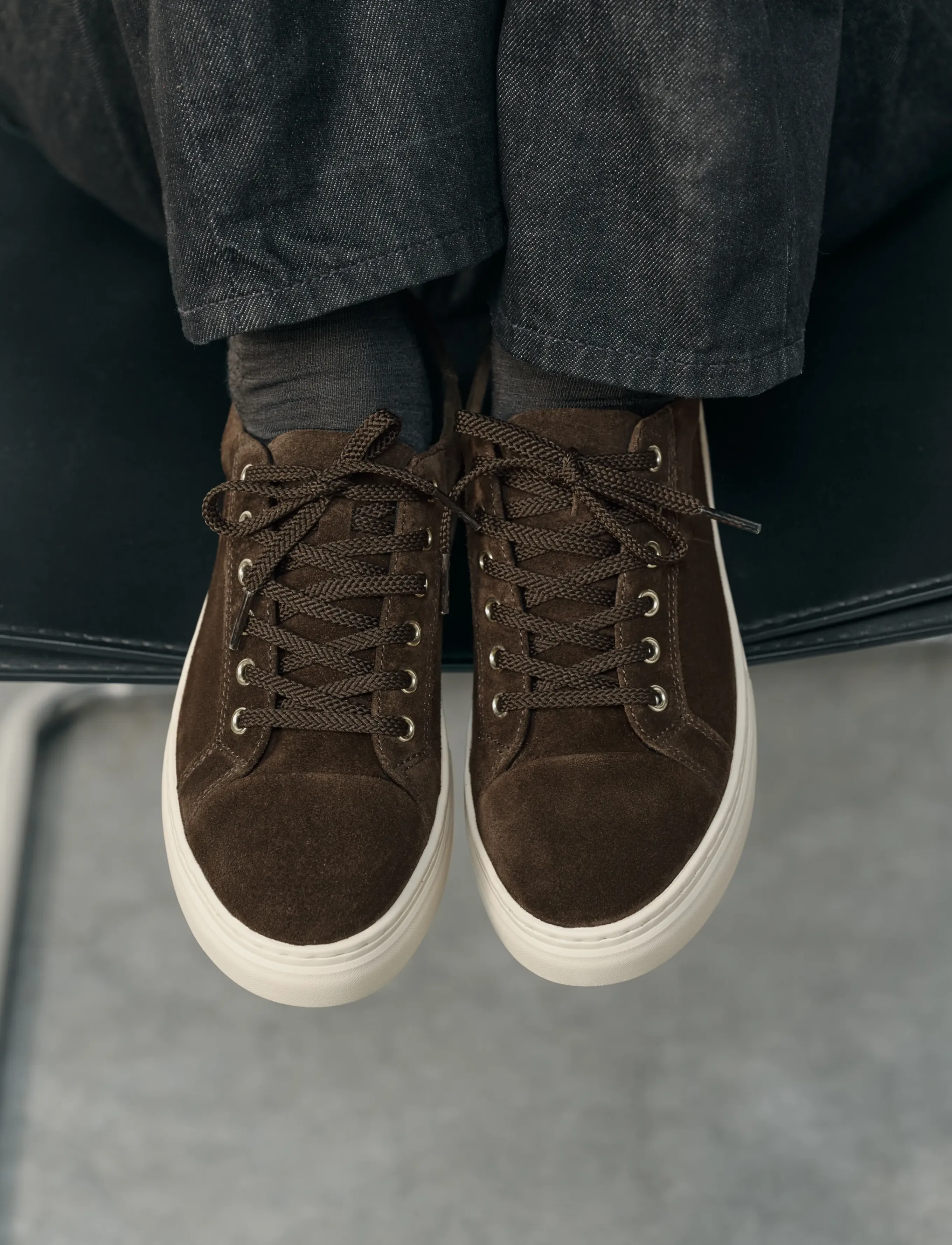VAGABOND - ZOE PLATFORM - madala säärega tossud - dark brown - 0