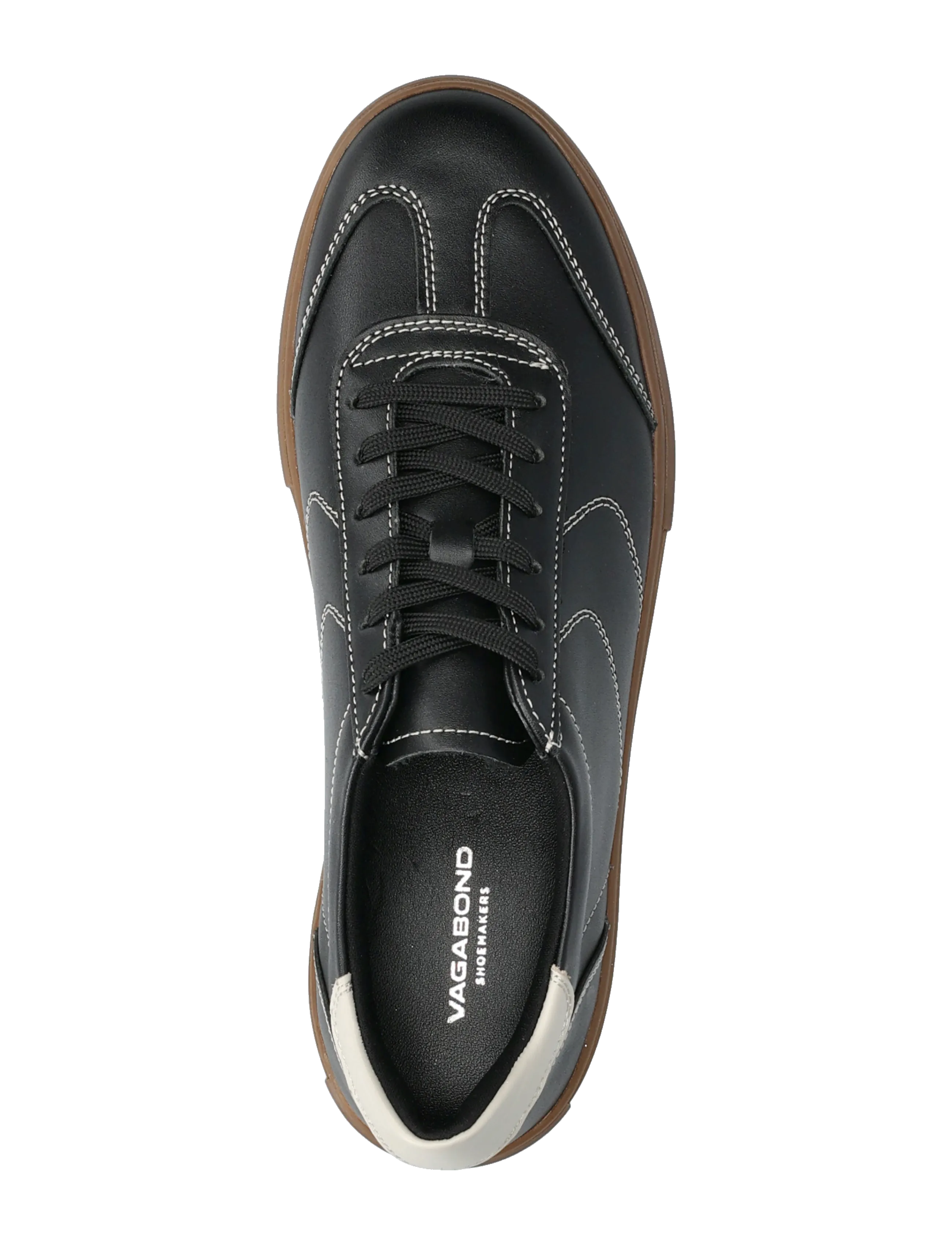 VAGABOND - CODY - lave sneakers - black - 4