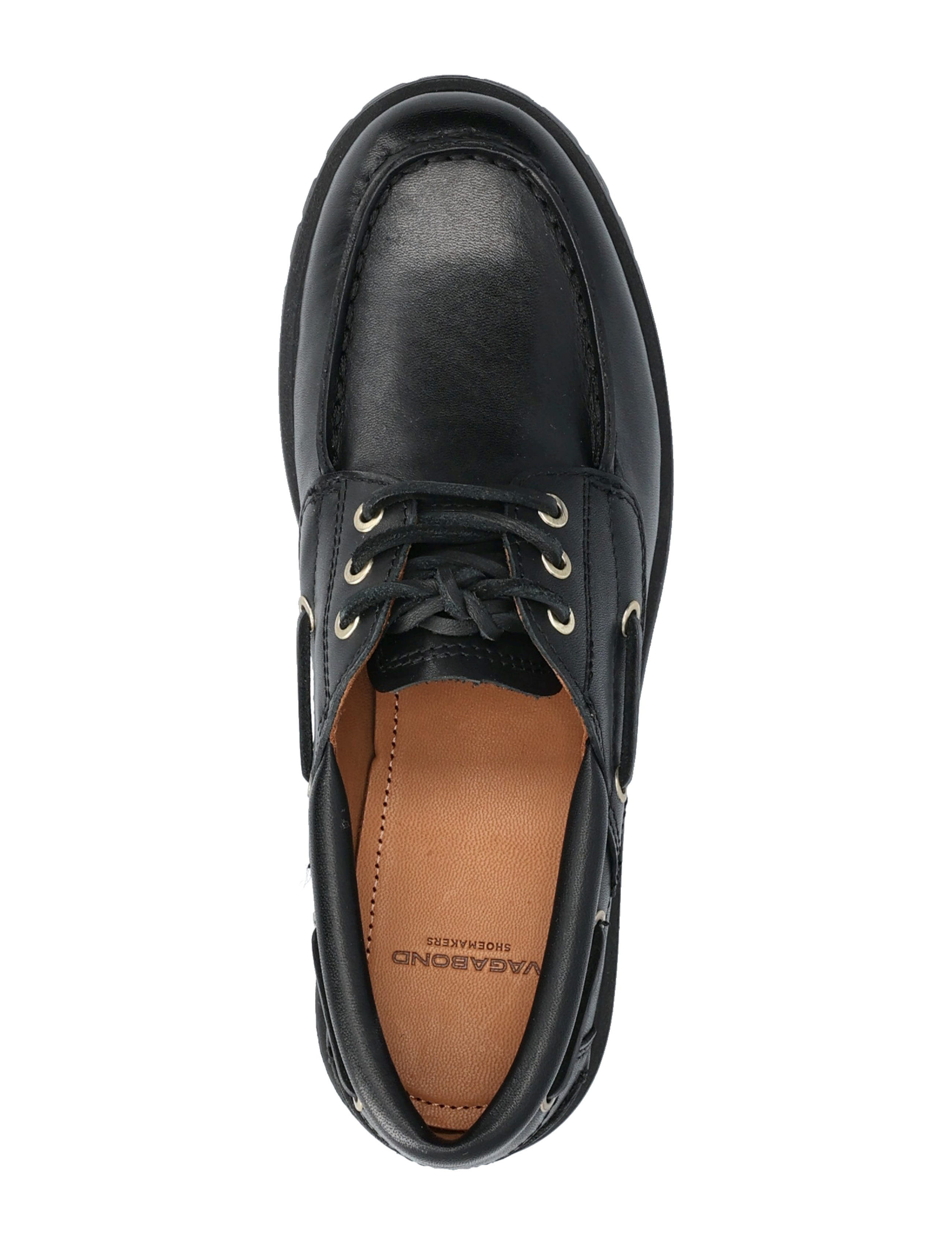 VAGABOND - JOSLYN - boat shoes - black - 4
