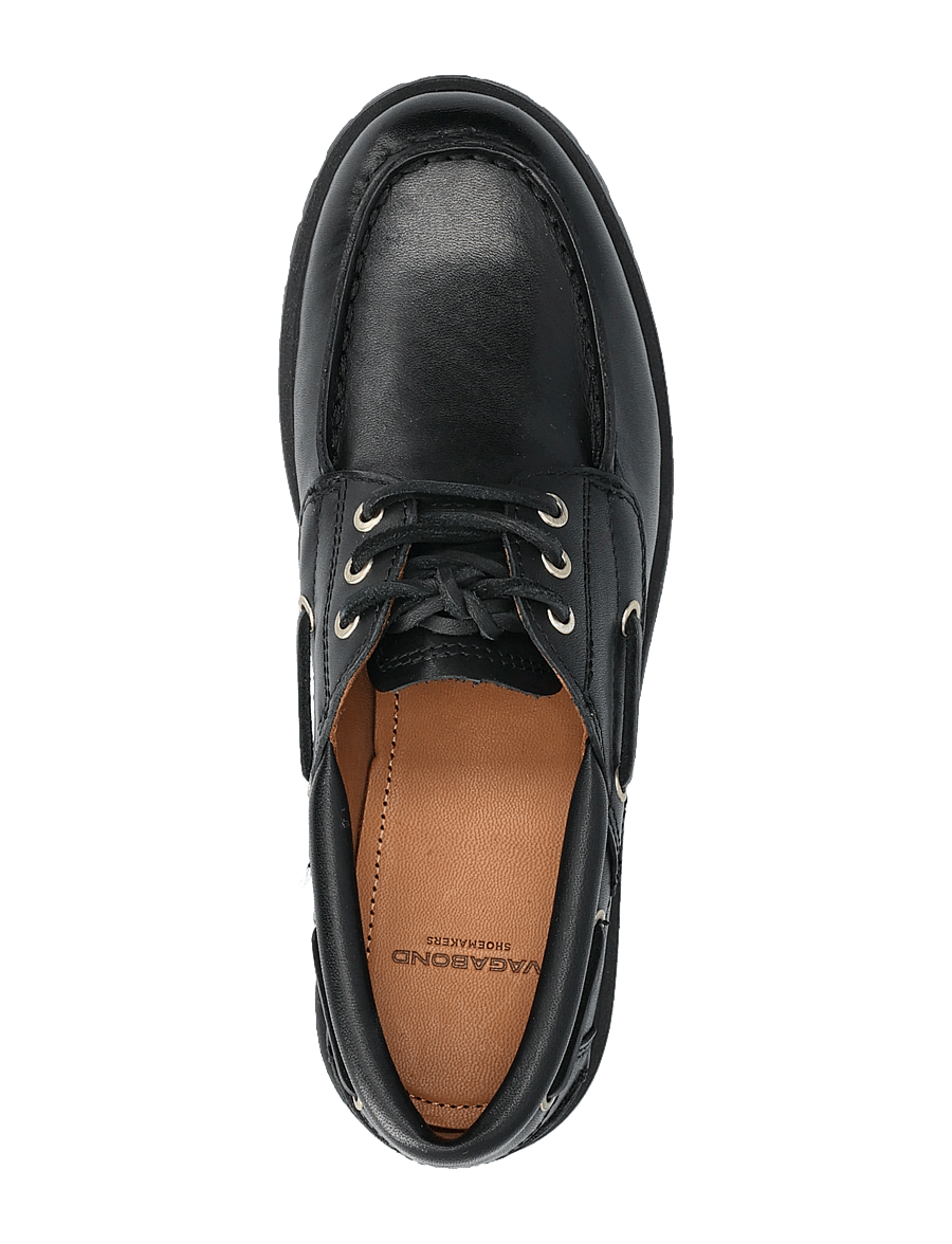 VAGABOND - JOSLYN - chaussure bateau - black - 4