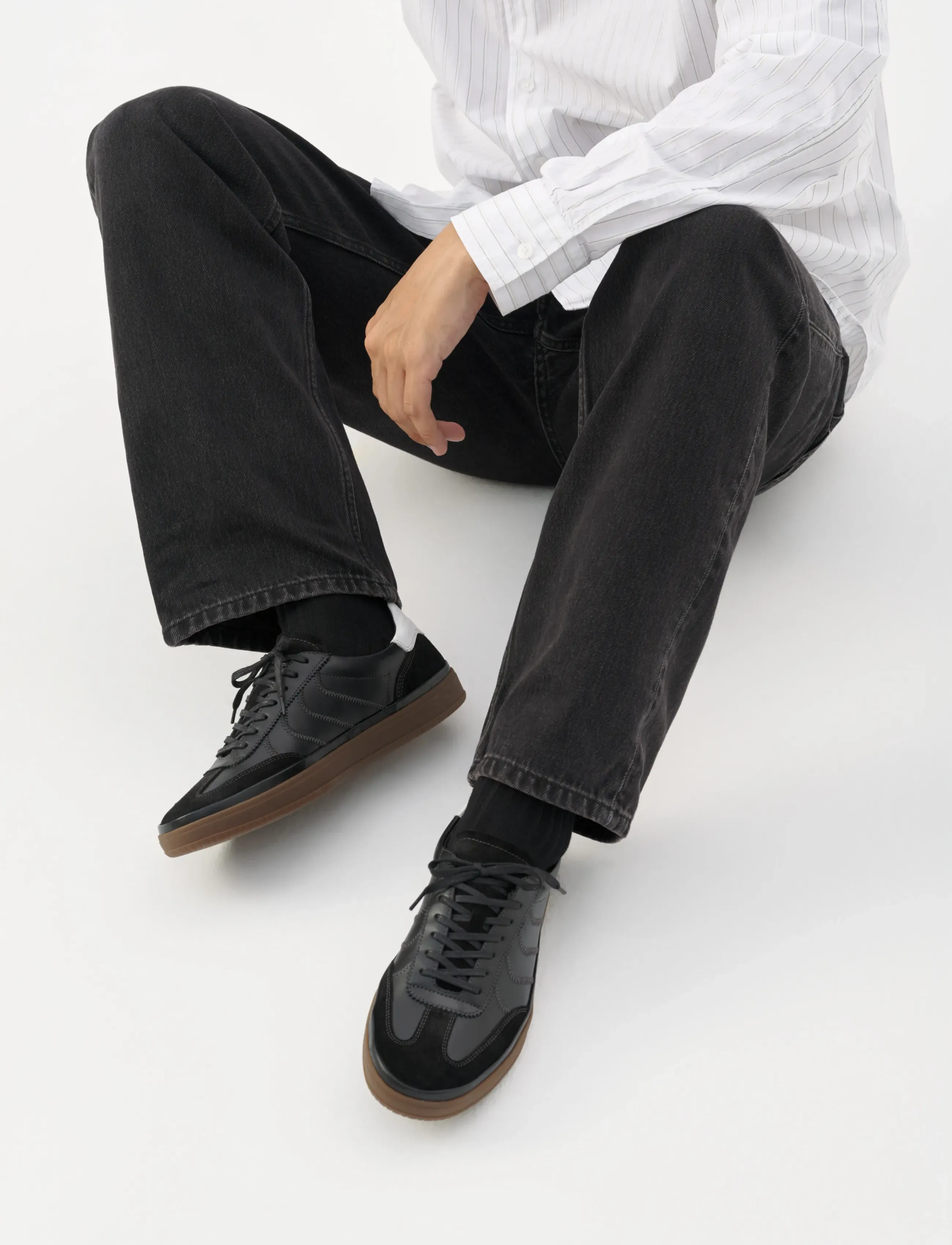 VAGABOND Leo, 41, Sneakers, Schwarz - Low-top Männerswear