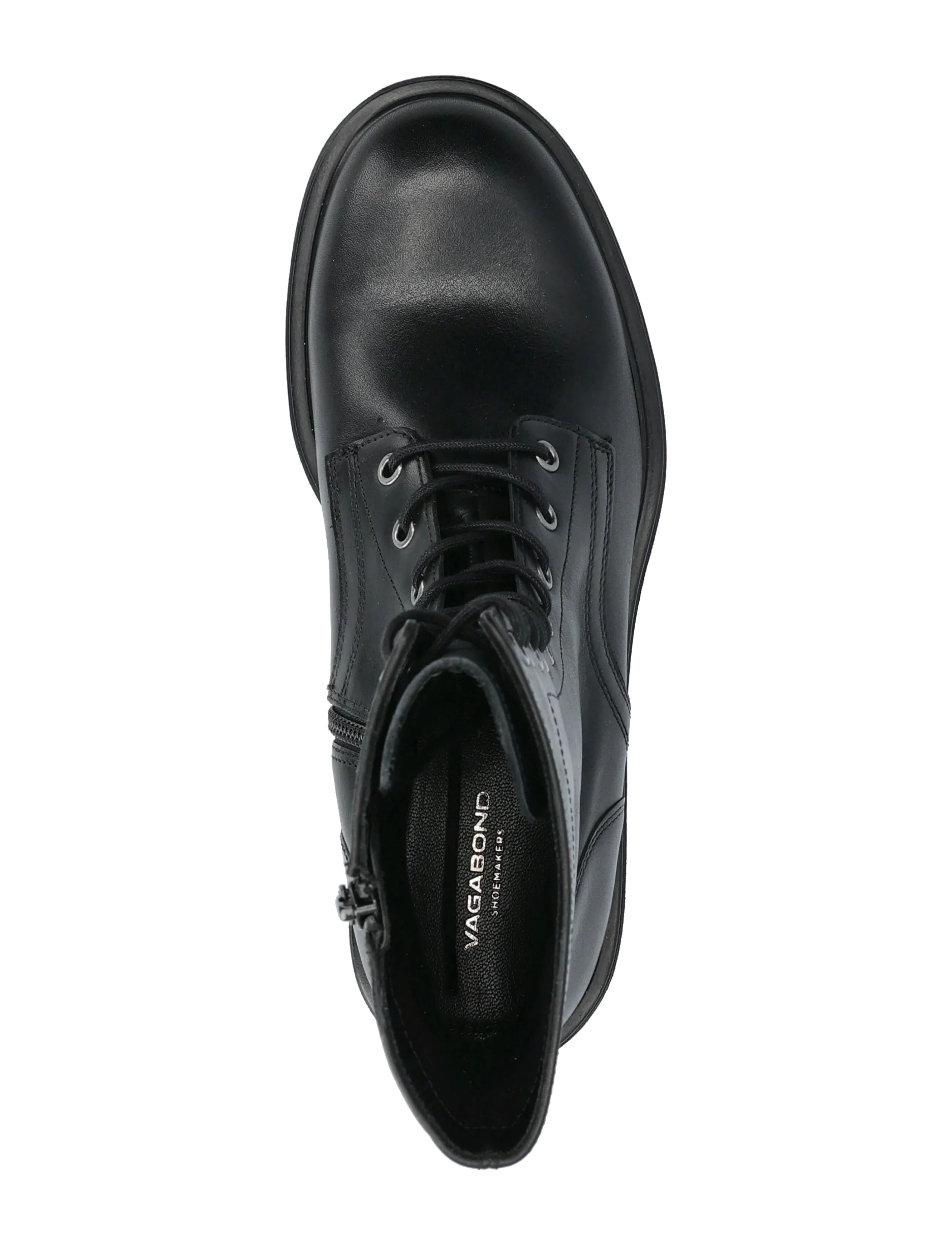 VAGABOND - FREYA - geschnürte stiefel - black - 3
