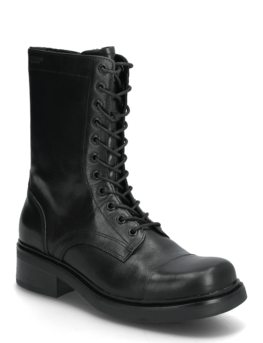 VAGABOND - KARLIE - bottes lacées - black - 0