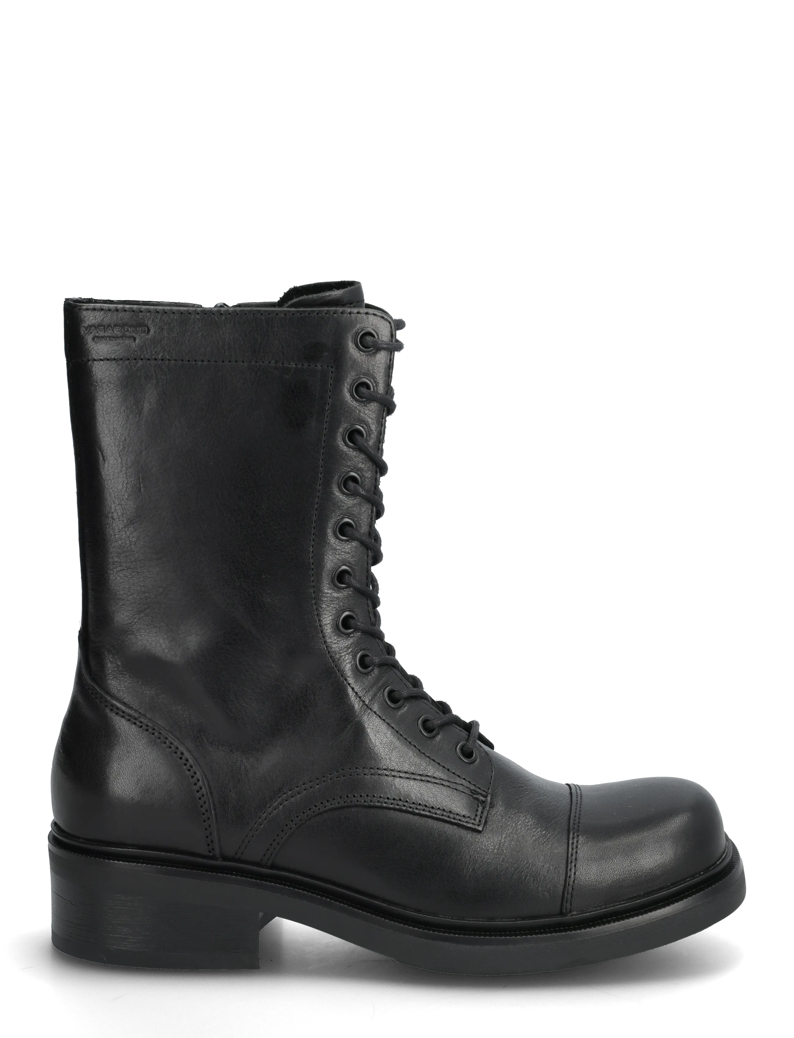 VAGABOND - KARLIE - buty sznurowane - black - 1