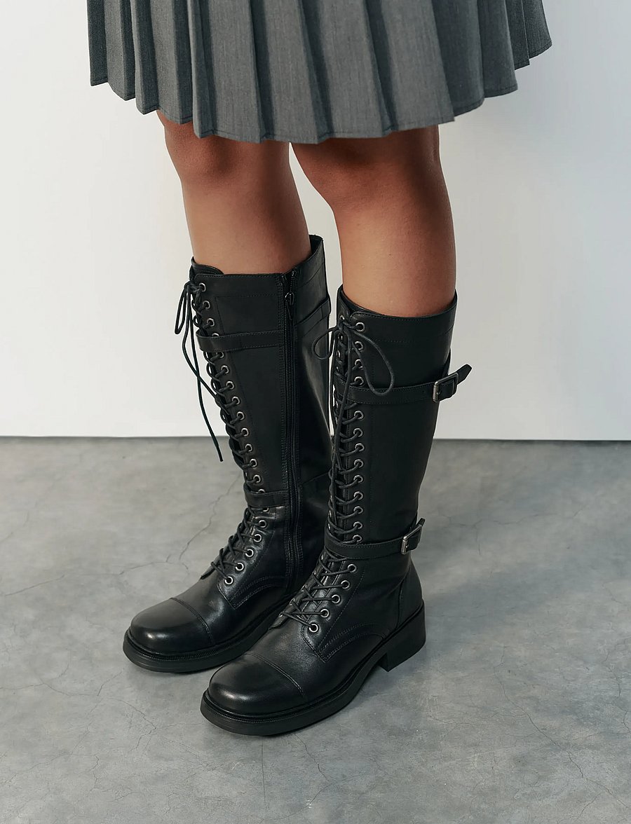 VAGABOND - KARLIE - kniehohe stiefel - black - 0