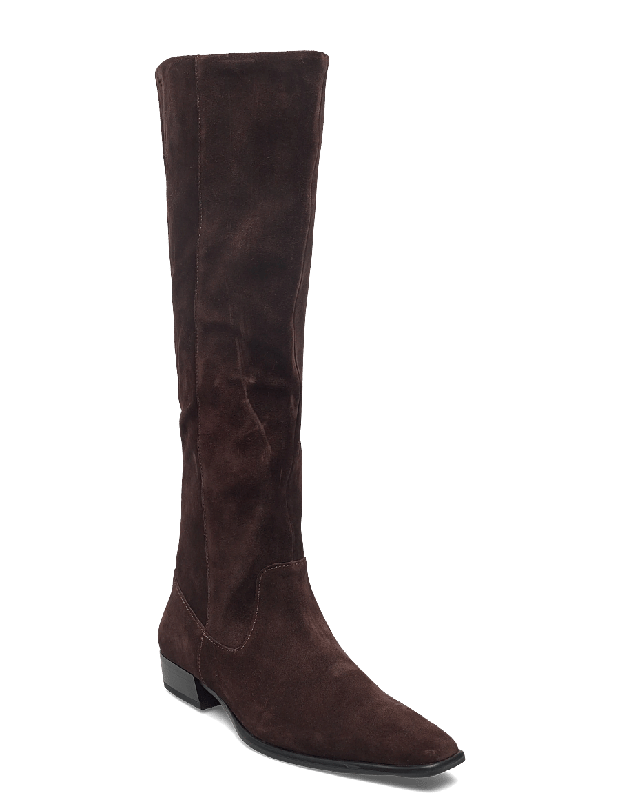 VAGABOND - NELLA - kniehohe stiefel - dark brown - 0