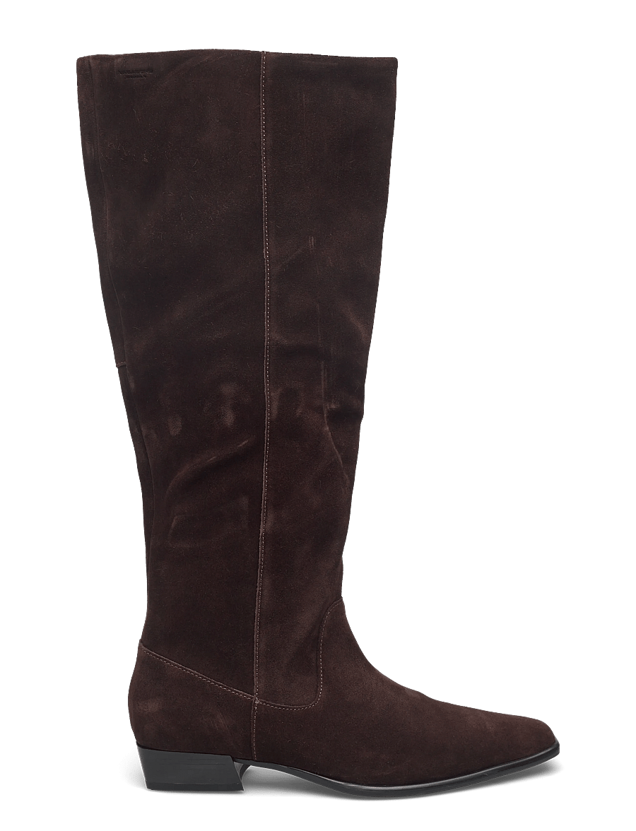 VAGABOND - NELLA - kniehohe stiefel - dark brown - 1