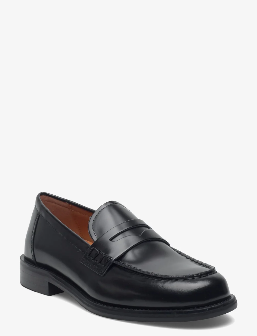 VAGABOND - LINN - loafers med klack - black - 1