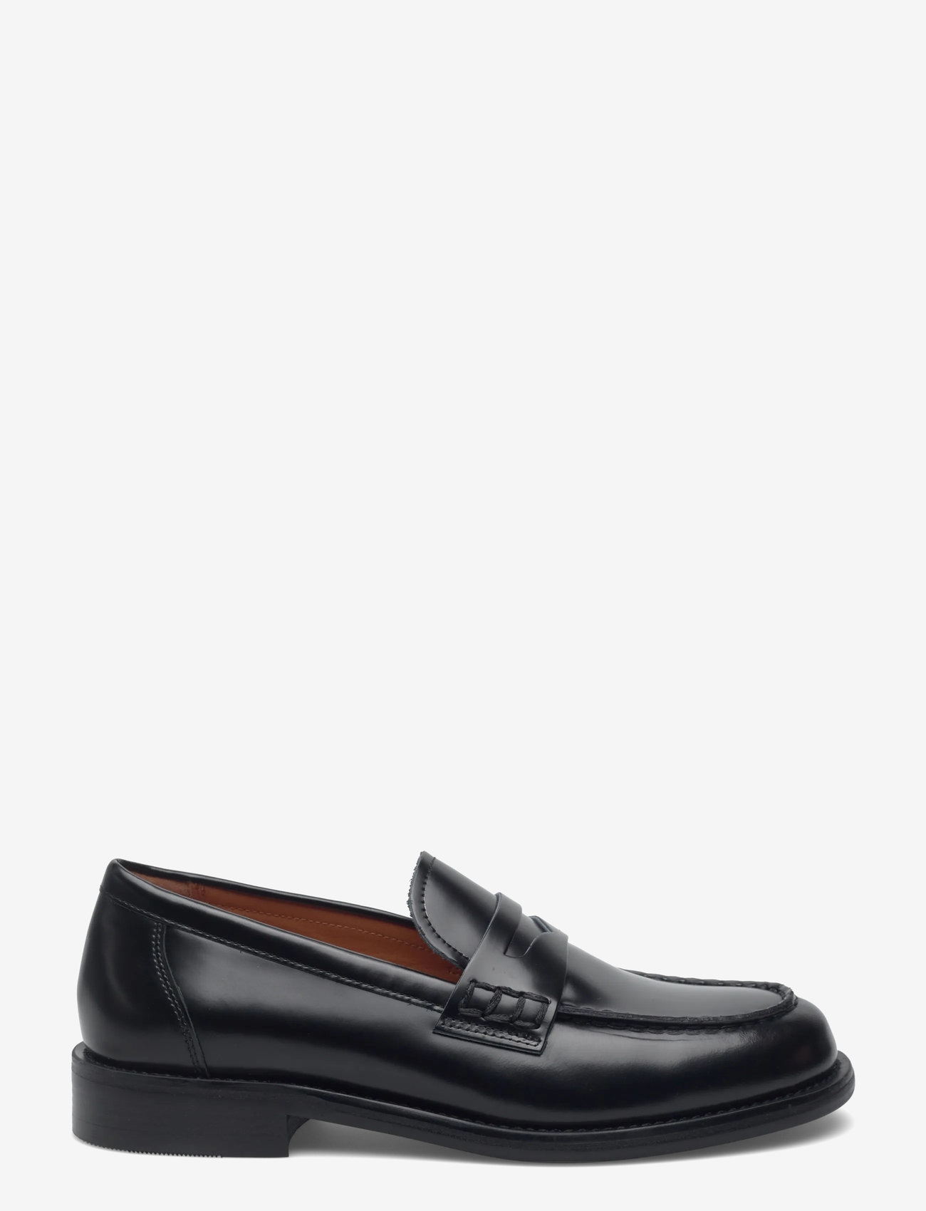 VAGABOND - LINN - loafers med hæl - black - 1