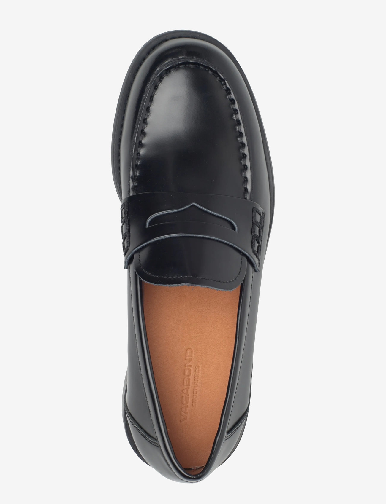 VAGABOND - LINN - loafers med hæl - black - 3