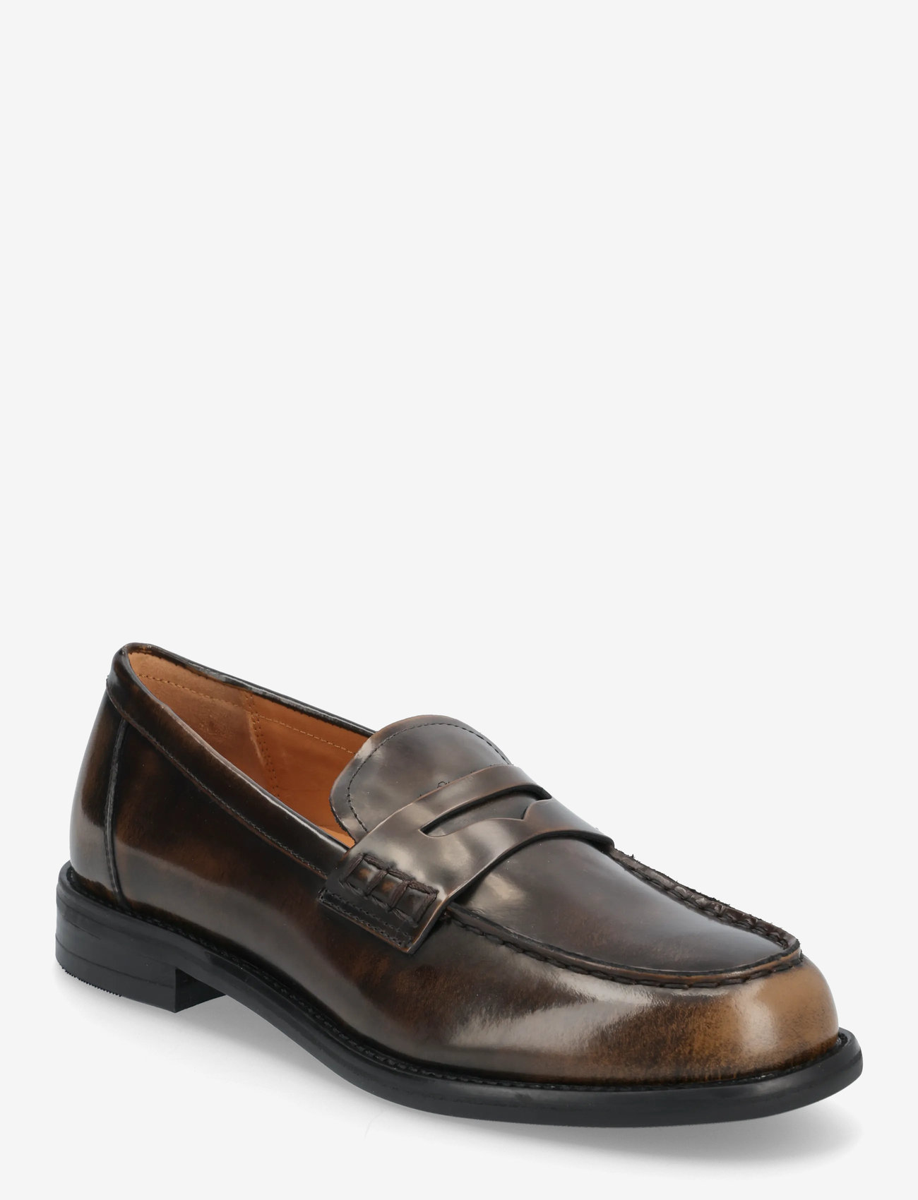 VAGABOND - LINN - loafers med klack - brown - 0