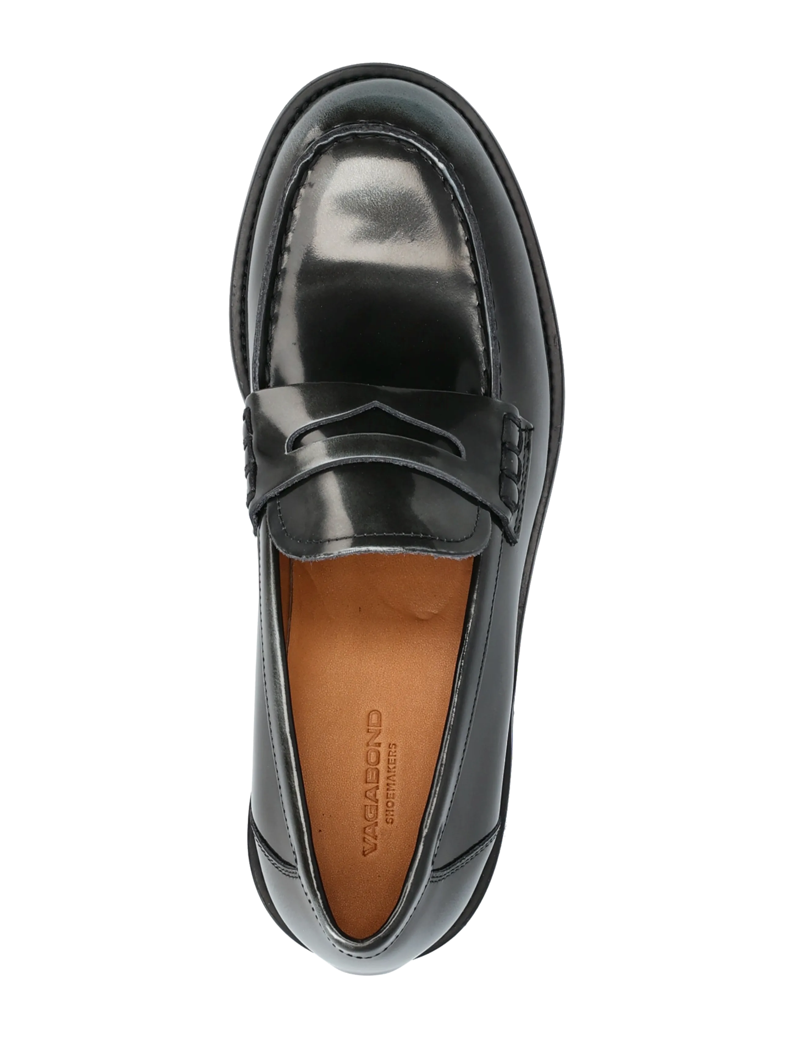 VAGABOND - LINN - loafer mit absatz - dark grey - 3