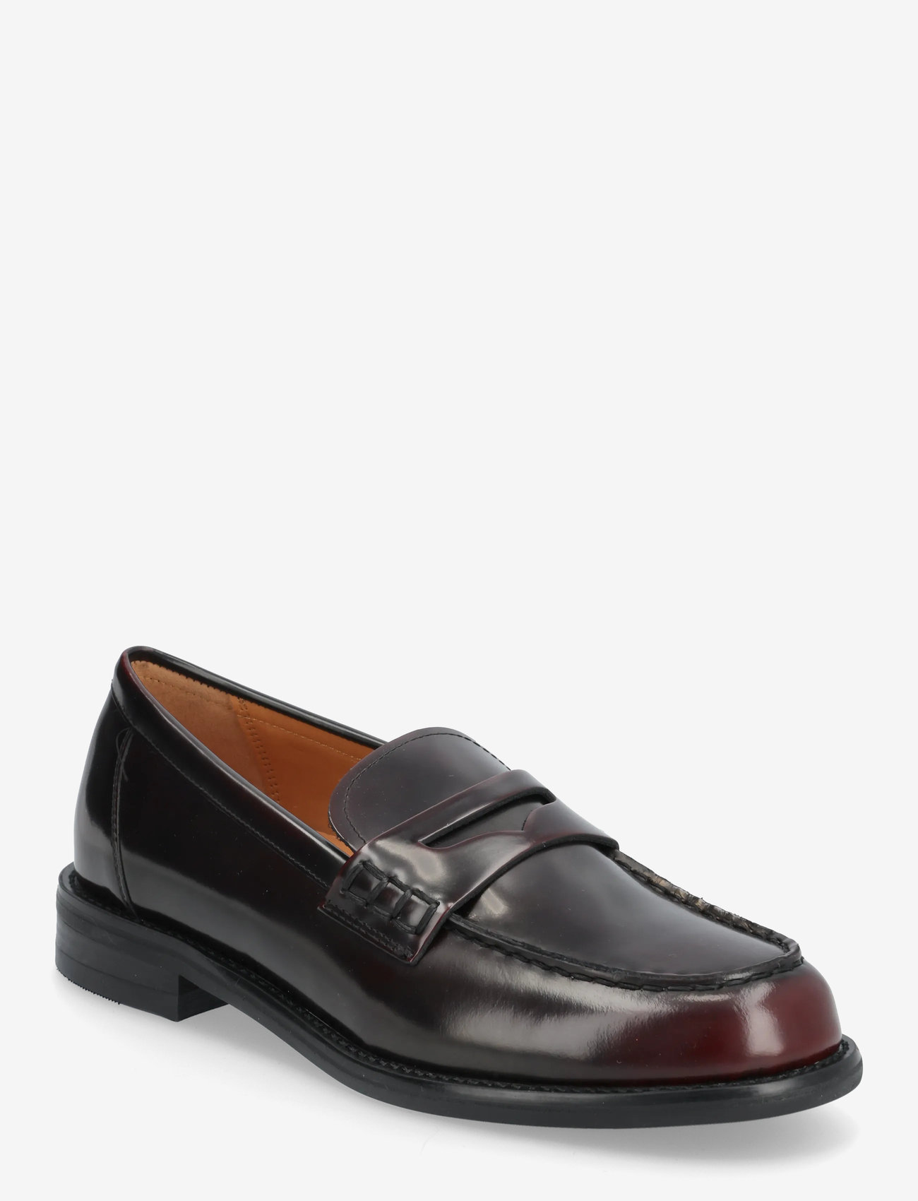 VAGABOND - LINN - loafers med klack - dark red - 0