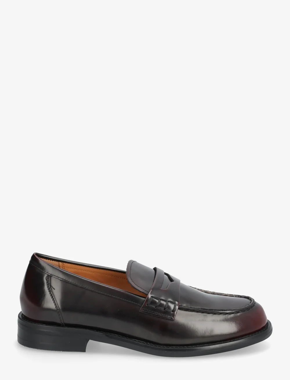 VAGABOND - LINN - loafers med klack - dark red - 1