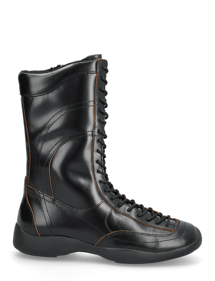 VAGABOND - SKY - geschnürte stiefel - black - 1