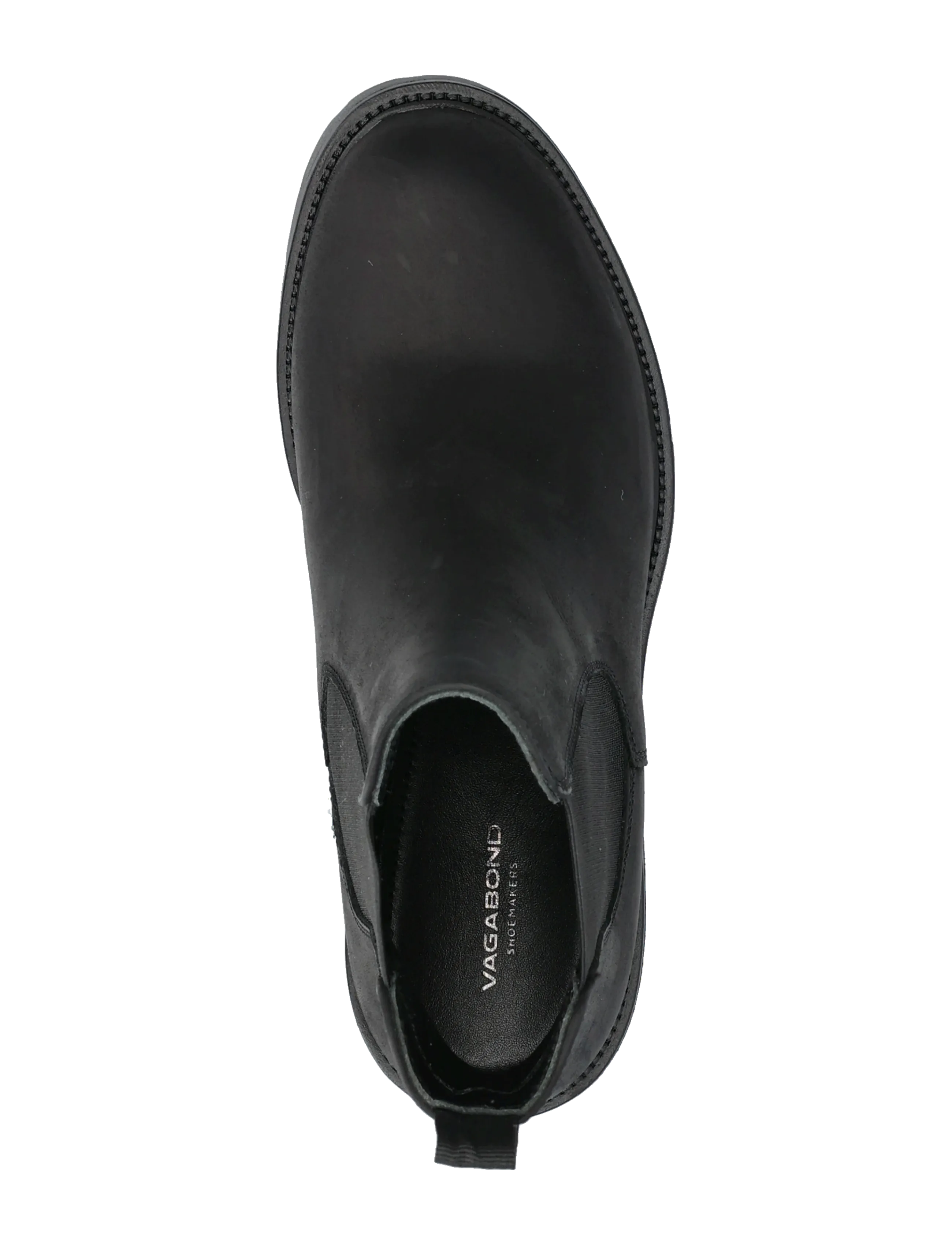 VAGABOND - KENOVA - platte enkellaarsjes - black - 3