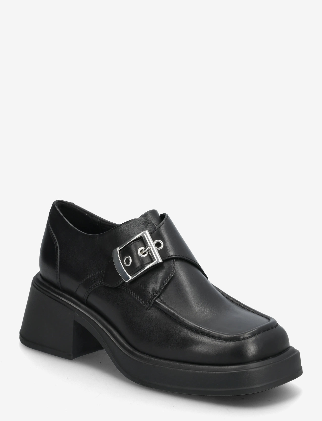 VAGABOND - DORAH - loafers med klack - black - 1