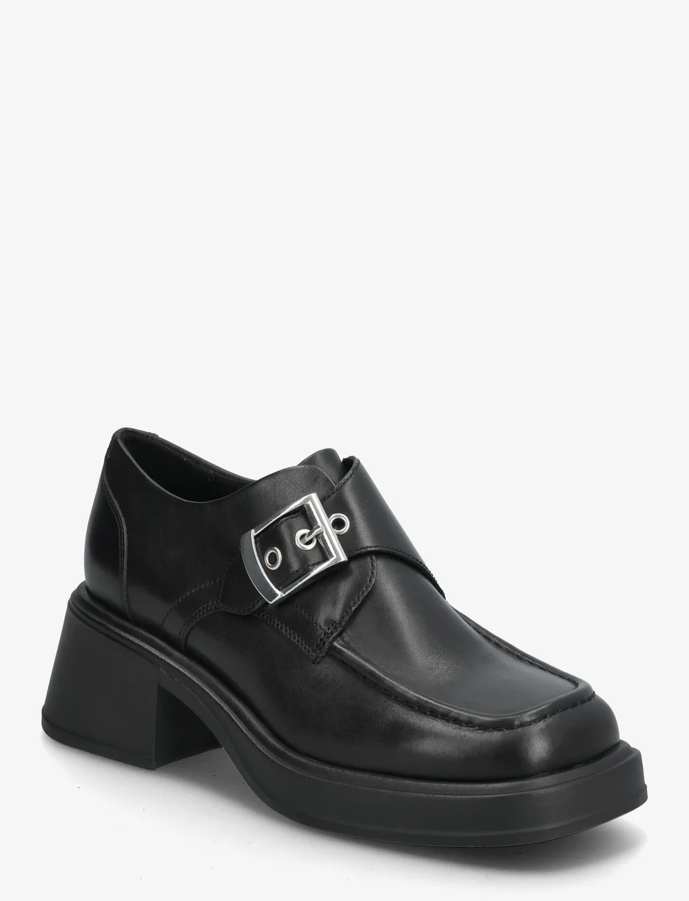 VAGABOND - DORAH - loafer mit absatz - black - 1
