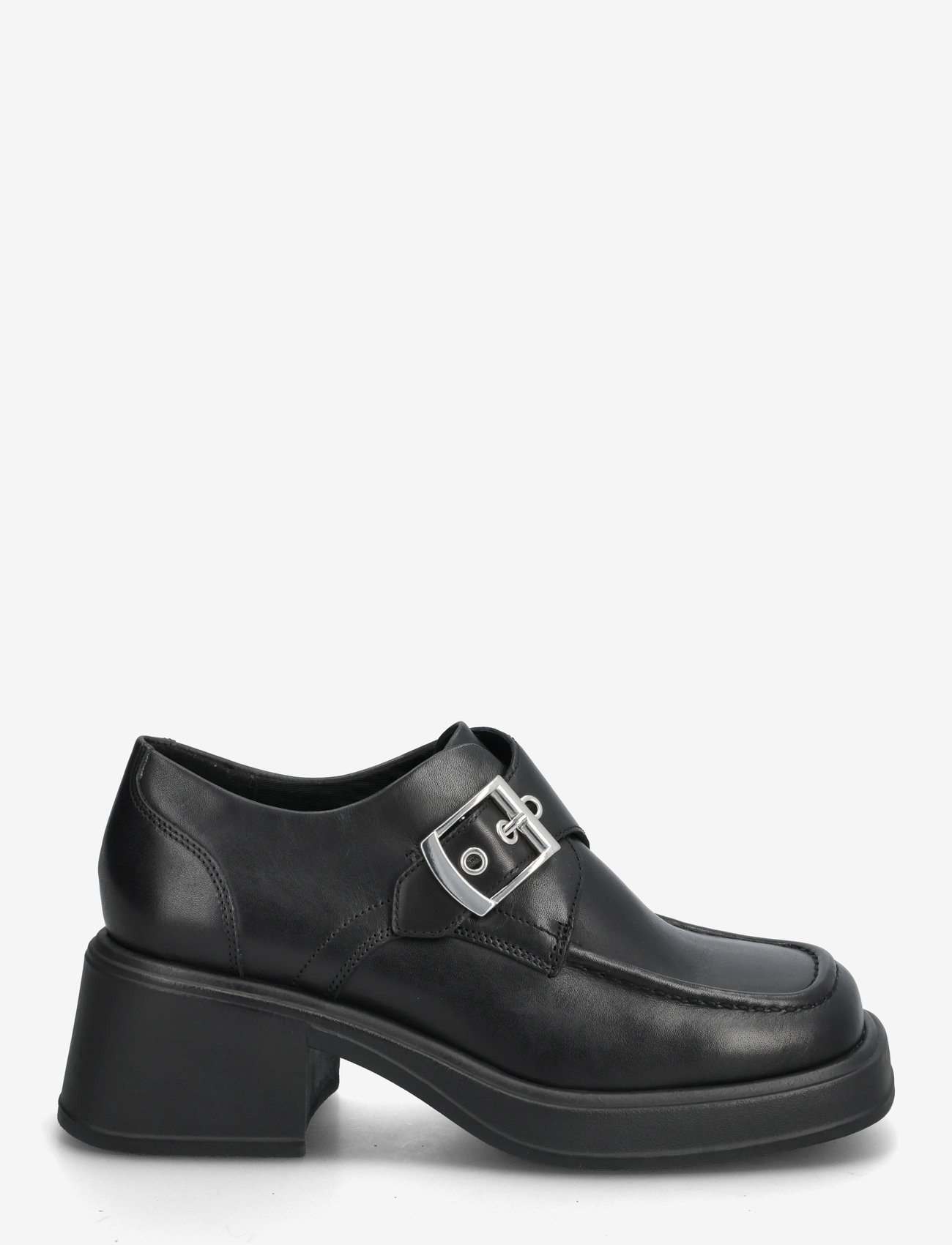 VAGABOND - DORAH - loafers med klack - black - 2