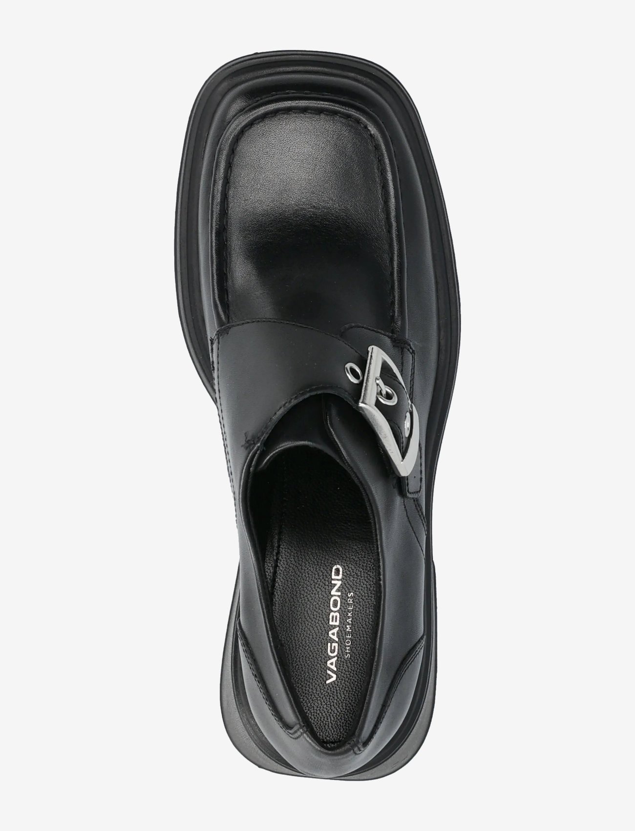 VAGABOND - DORAH - loafers med klack - black - 4