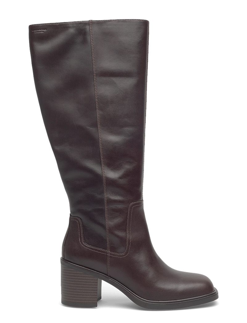 VAGABOND - MERYL - pika säärega saapad - dark brown - 1