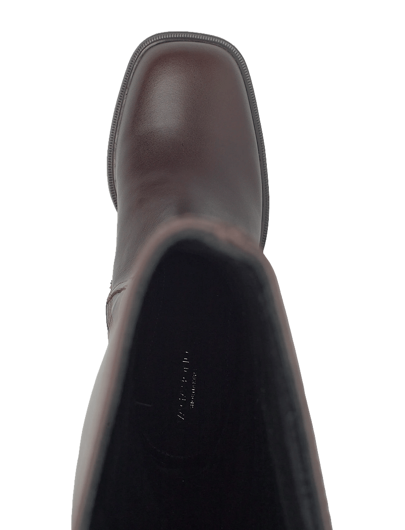 VAGABOND - MERYL - pika säärega saapad - dark brown - 3