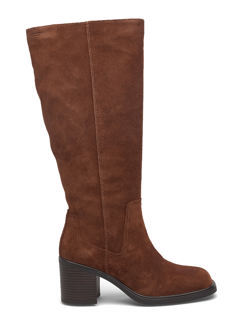 VAGABOND - MERYL - pika säärega saapad - brown - 1