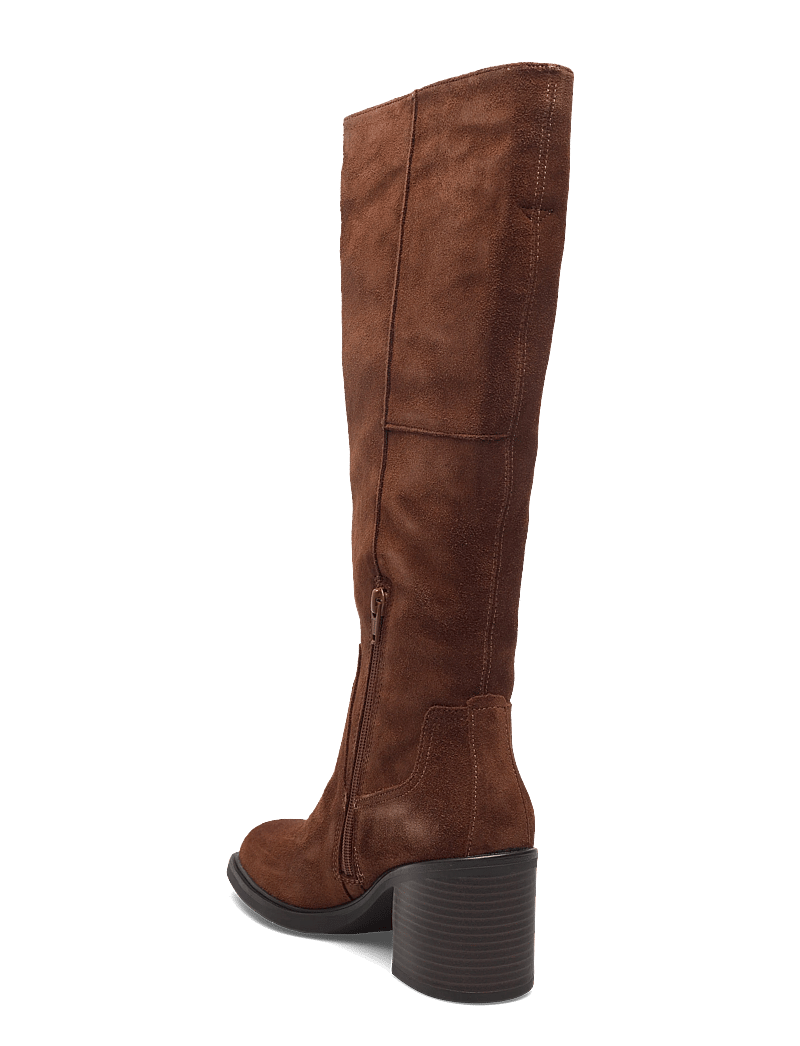 VAGABOND - MERYL - pika säärega saapad - brown - 2