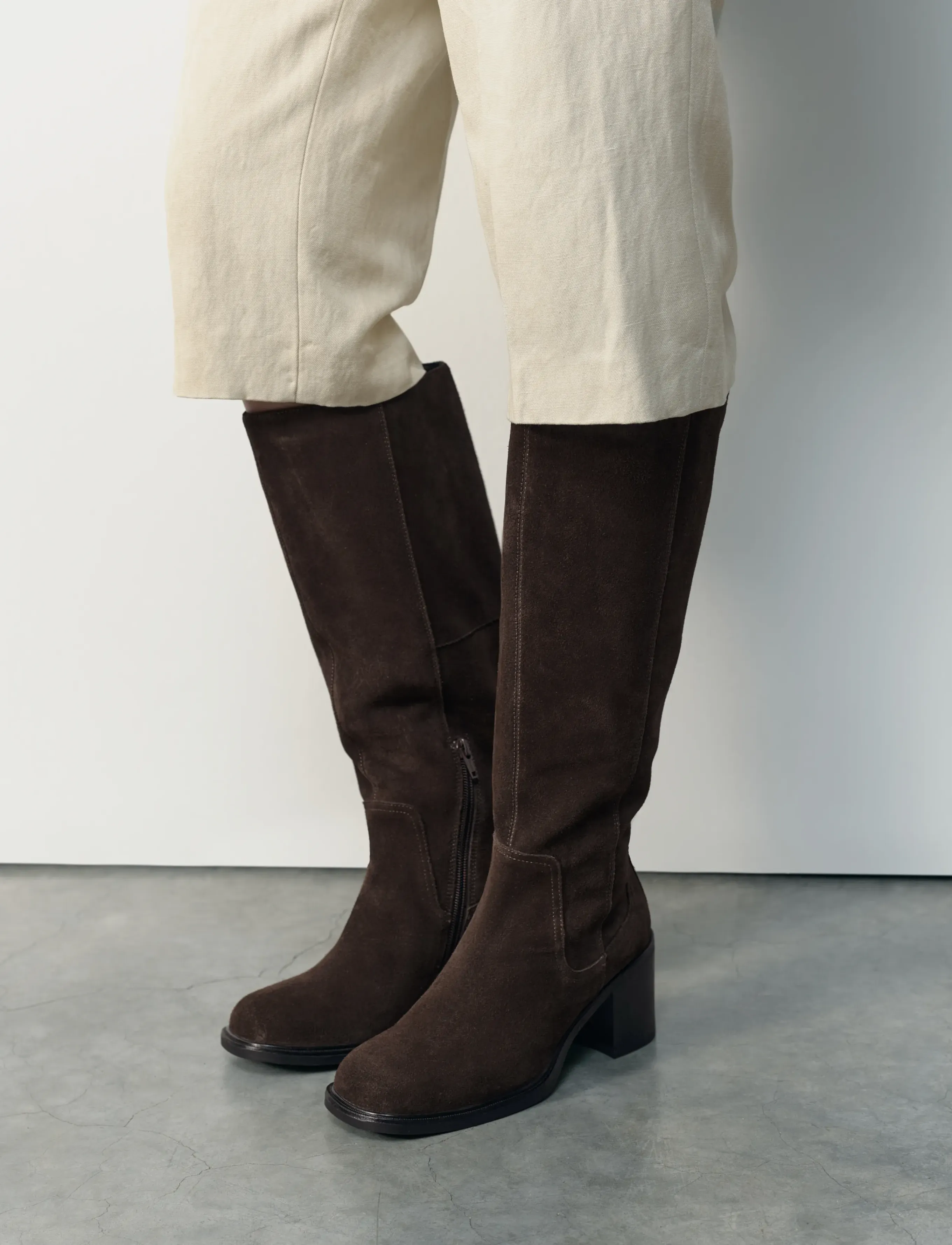 VAGABOND - MERYL - langskaftede støvler - dark brown - 0