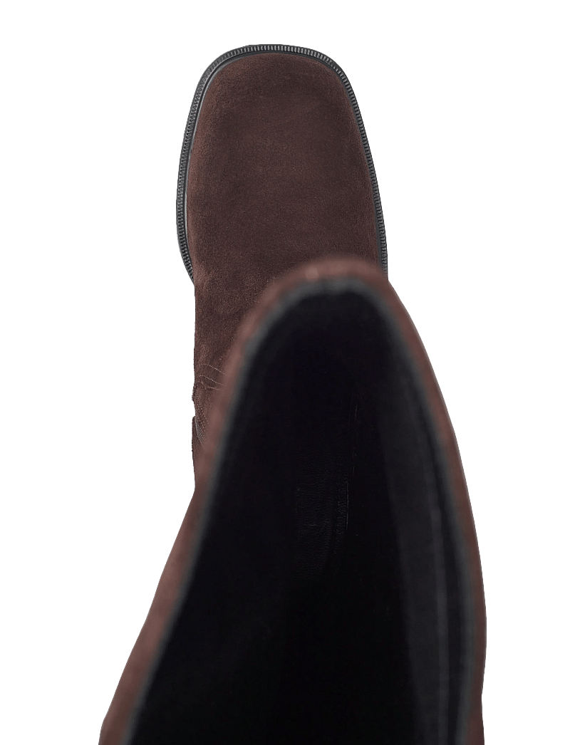 VAGABOND - MERYL - langskaftede støvler - dark brown - 3