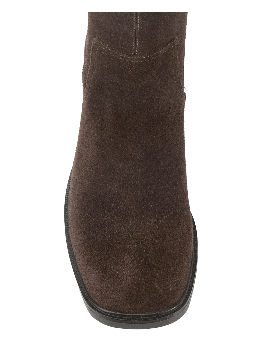 VAGABOND - MERYL - langskaftede støvler - dark brown - 4