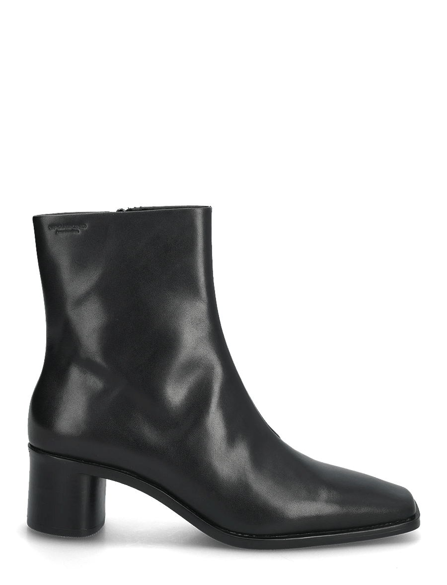VAGABOND - FAY - enkellaarsjes met hak - black - 2