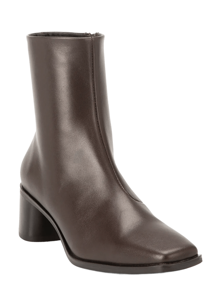 VAGABOND - FAY - heeled ankle boots - dark brown - 1
