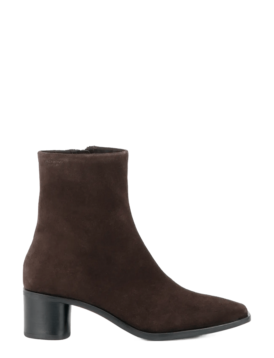 VAGABOND - FAY - heeled ankle boots - dark brown - 1