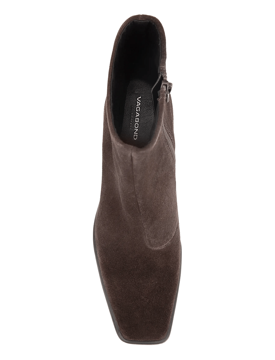 VAGABOND - FAY - heeled ankle boots - dark brown - 3