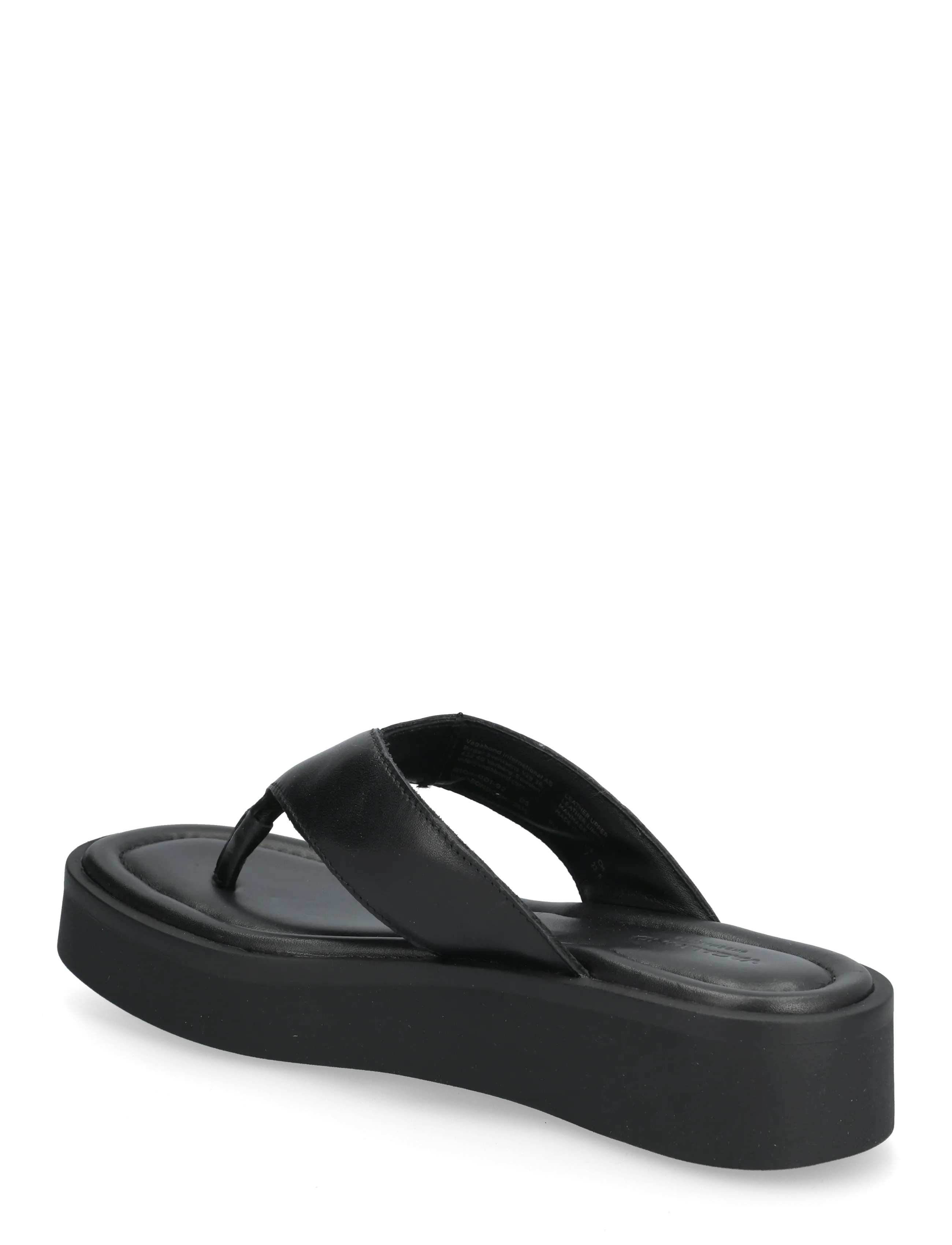 VAGABOND - DANYA - platvorm sandaalid - black - 2