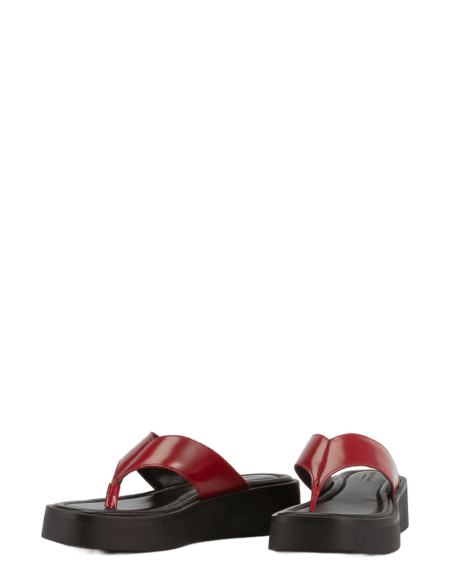 VAGABOND - DANYA - platåsandaler - red - 2