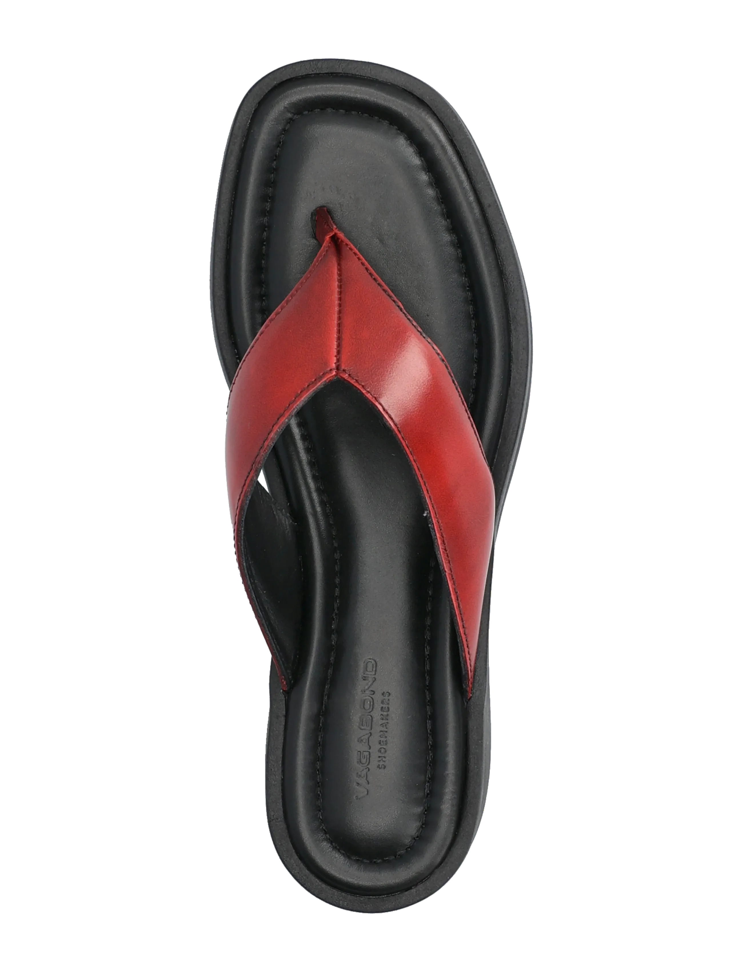 VAGABOND - DANYA - platåsandaler - red - 3