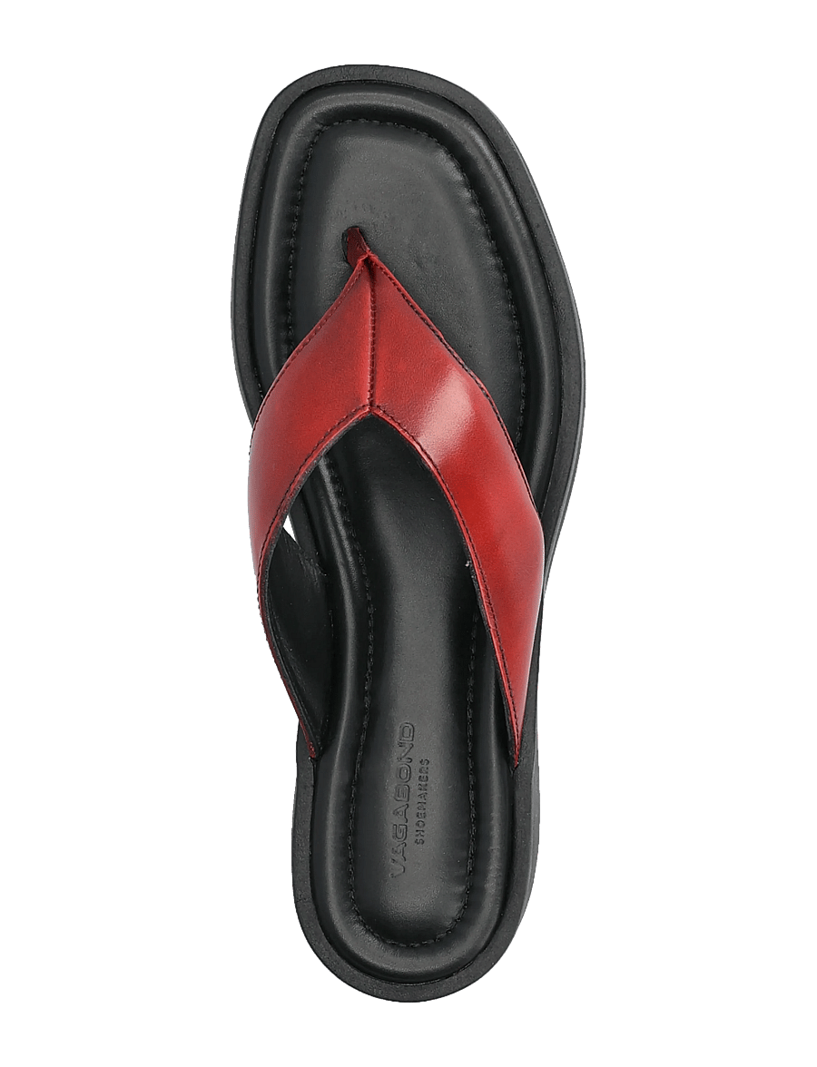 VAGABOND - DANYA - sandały na platformie - red - 3