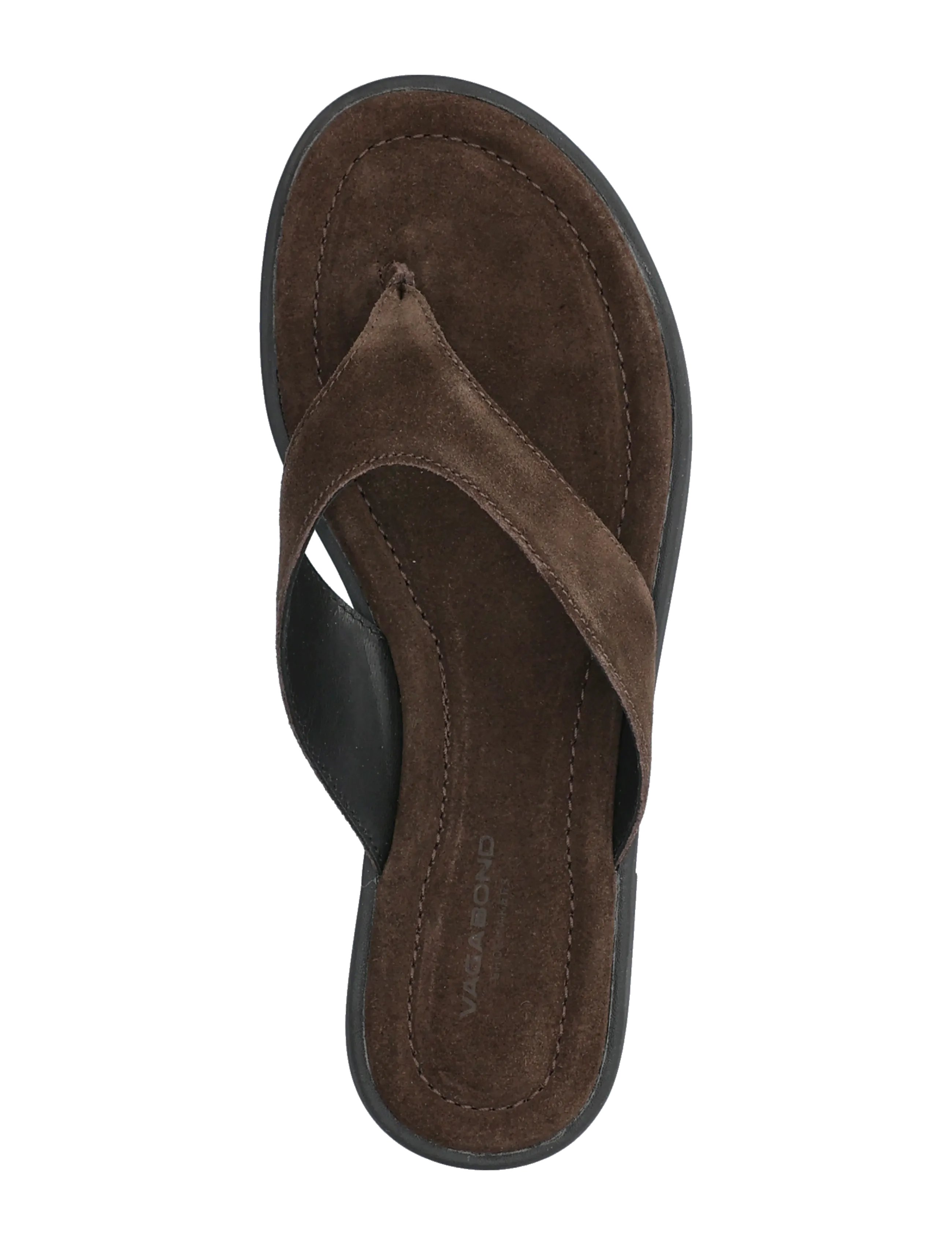 VAGABOND - ZAIDA - platta sandaler - dark brown - 3