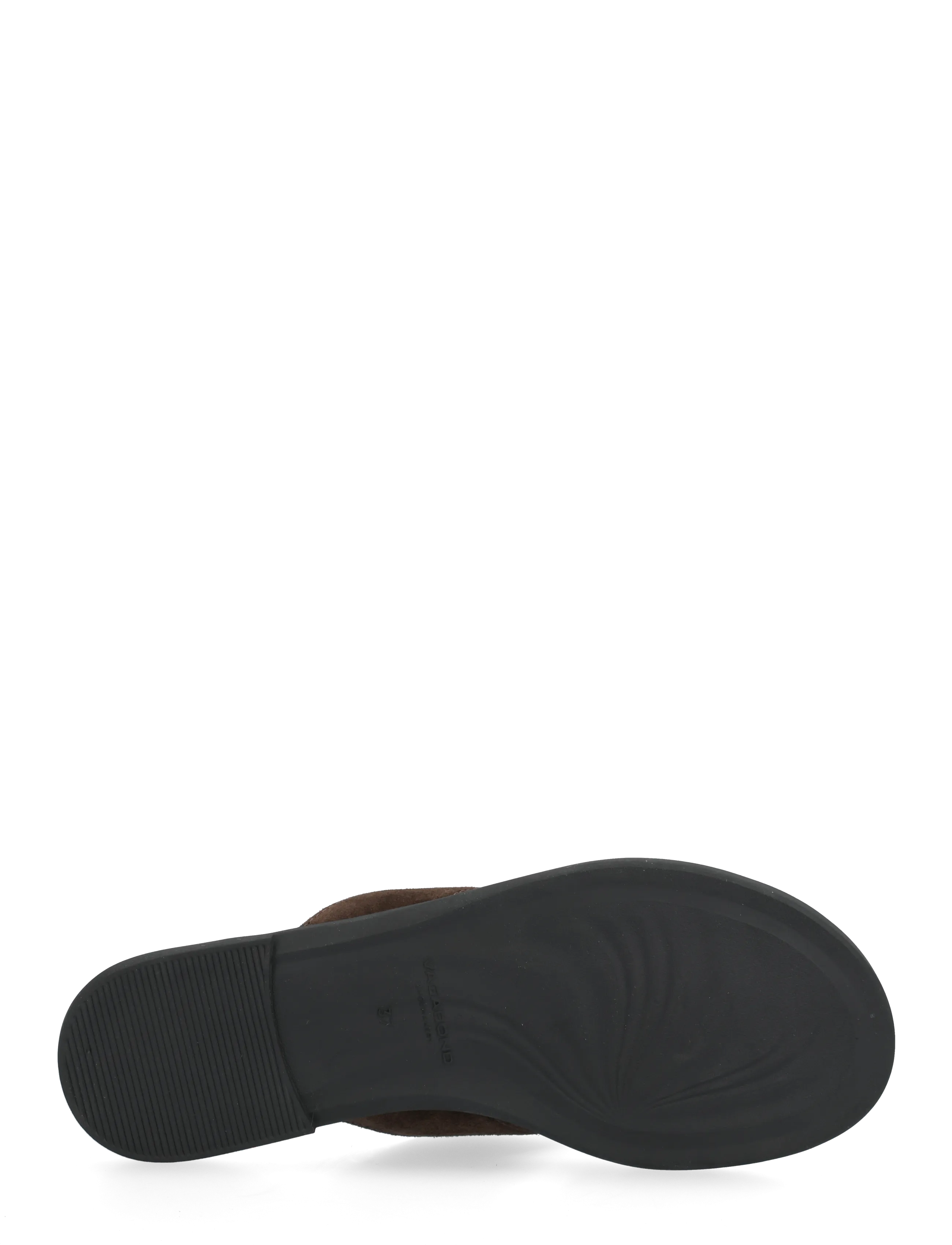 VAGABOND - ZAIDA - platta sandaler - dark brown - 4