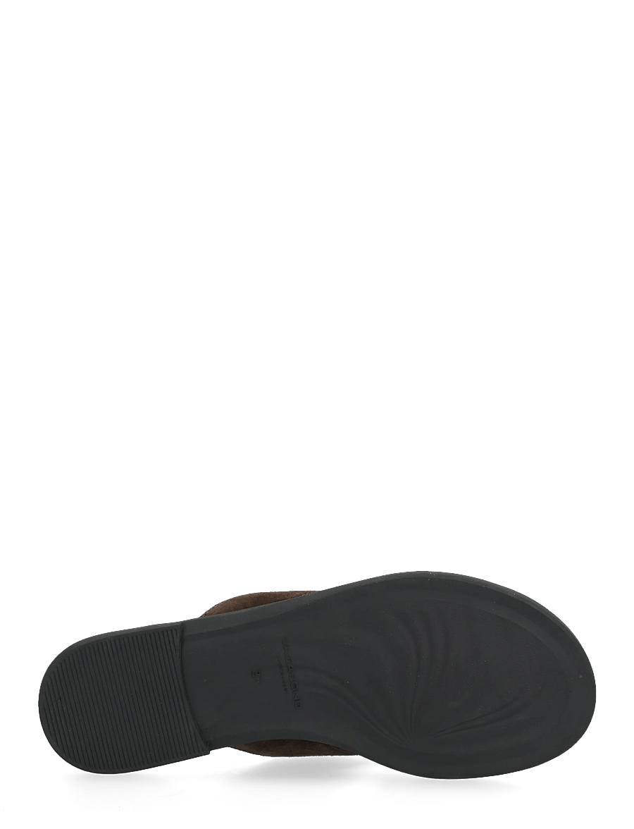 VAGABOND - ZAIDA - platta sandaler - dark brown - 4