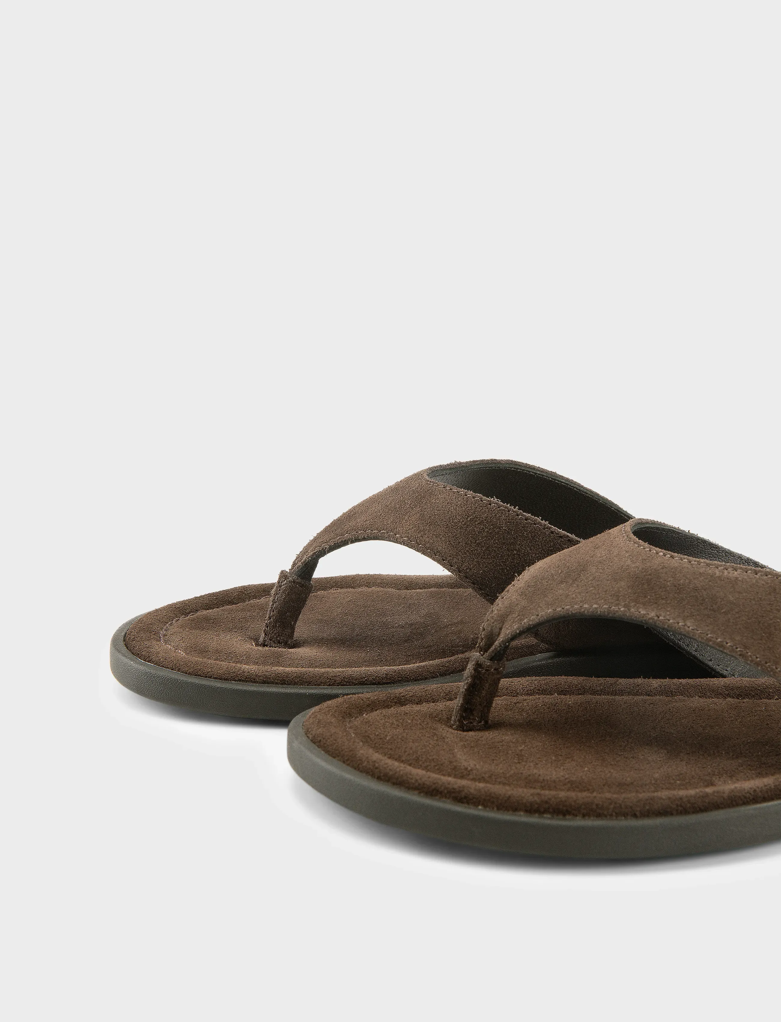 VAGABOND - ZAIDA - flat sandals - dark brown - 5