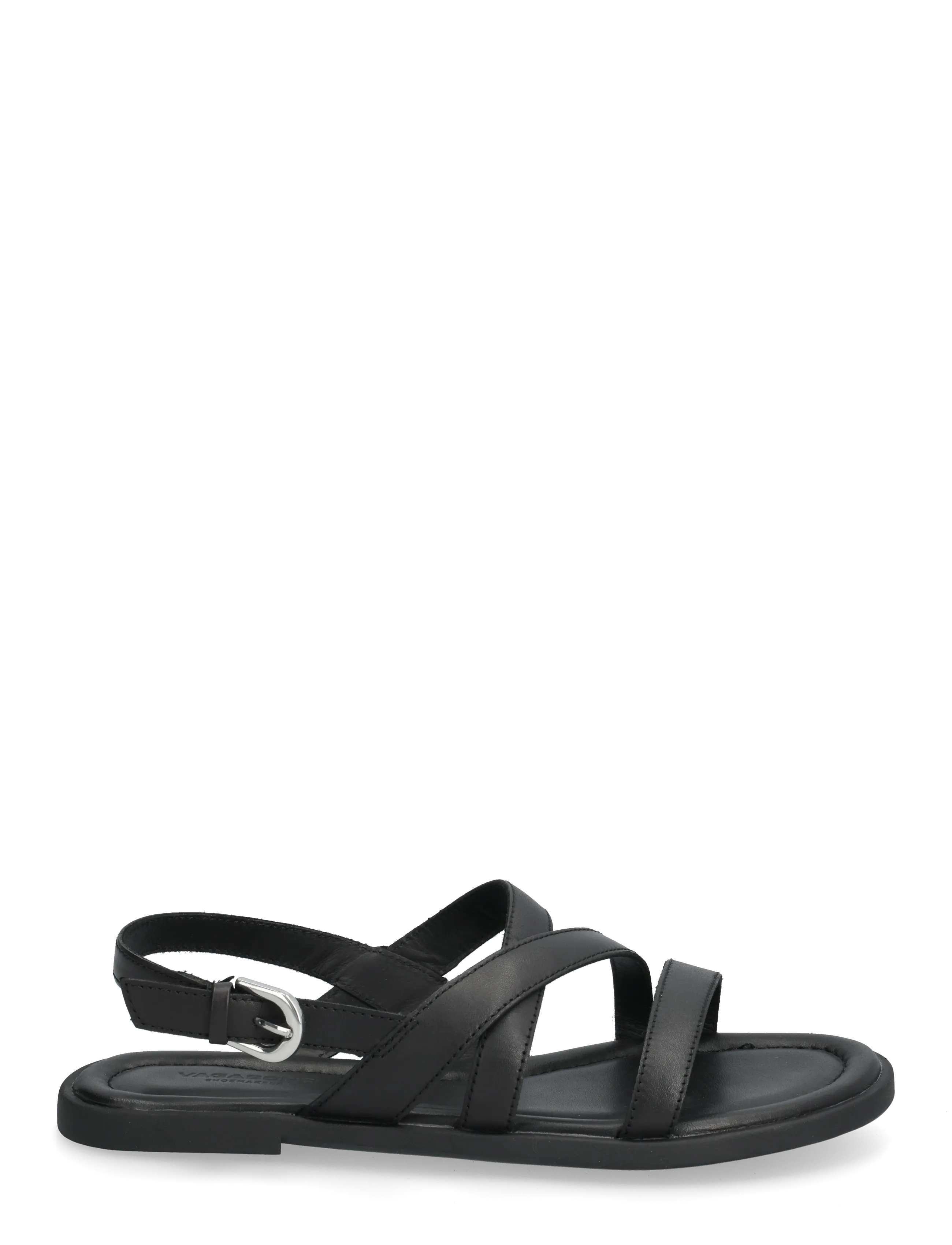 VAGABOND - ZAIDA - platta sandaler - black - 2
